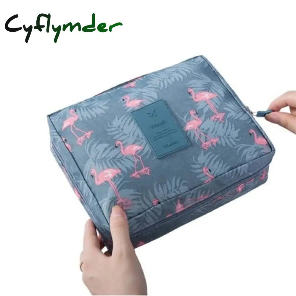 Cyflymder New Women Cosmetic Bag Multifunction Makeup Grooming Kit Beauty Case Toiletries Organizer