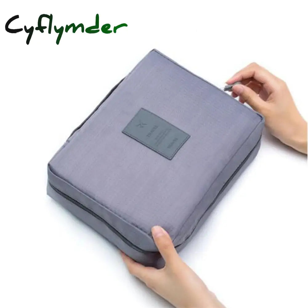 Cyflymder New Women Cosmetic Bag Multifunction Makeup Grooming Kit Beauty Case Toiletries Organizer