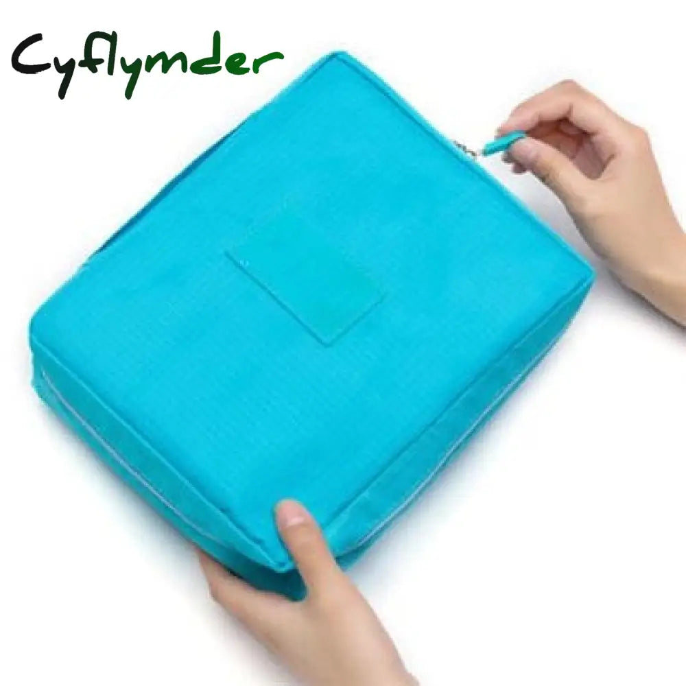 Cyflymder New Women Cosmetic Bag Multifunction Makeup Grooming Kit Beauty Case Toiletries Organizer