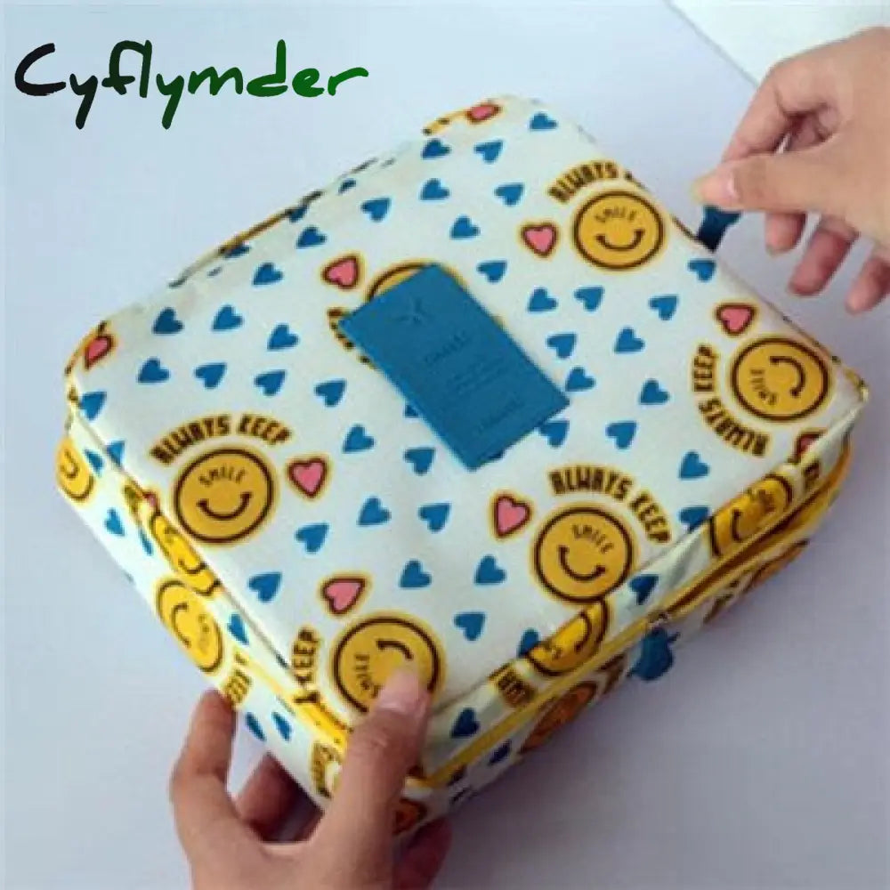 Cyflymder New Women Cosmetic Bag Multifunction Makeup Grooming Kit Beauty Case Toiletries Organizer