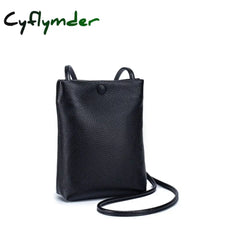 Cyflymder New Women Genuine Leather Handbags Female Large Capacity Shoulder Bags Phone Pocket Card