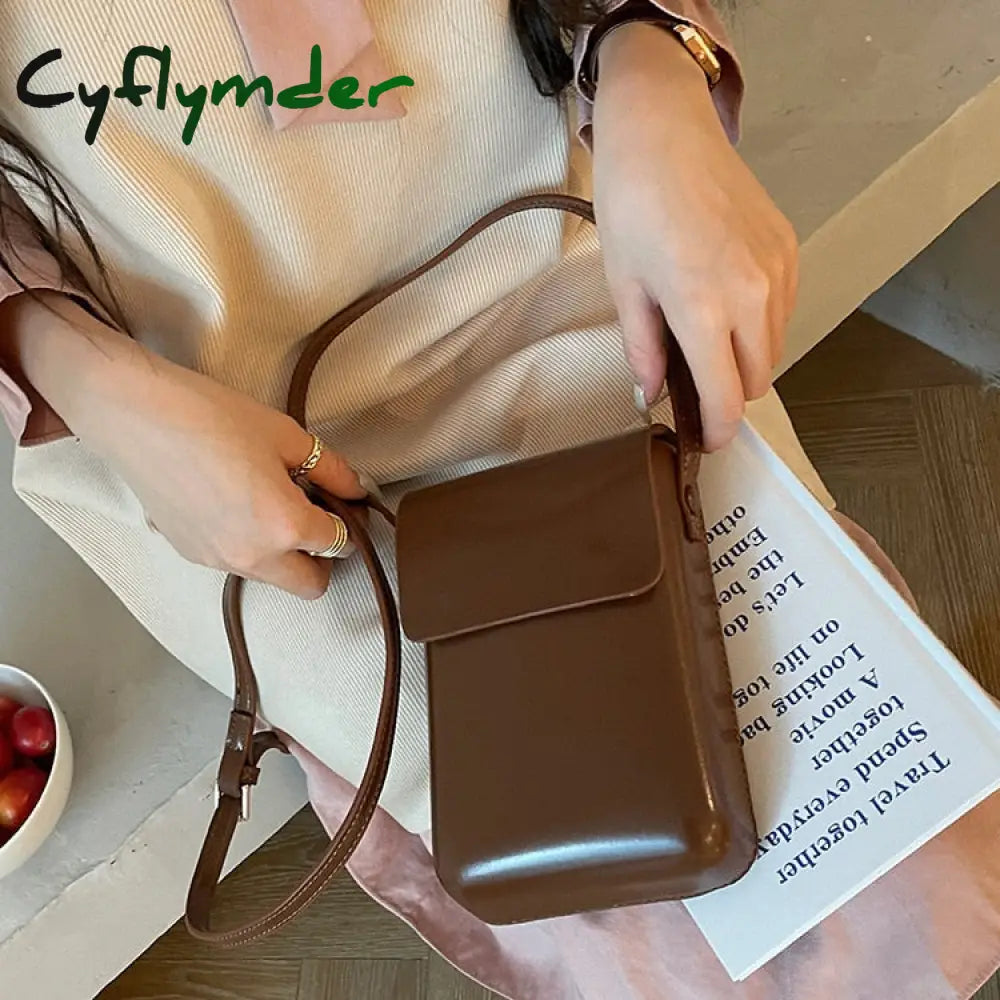 Cyflymder New Women Handbags Fashion Pu Leather Shoulder Bags Female Luxury Large Capacity