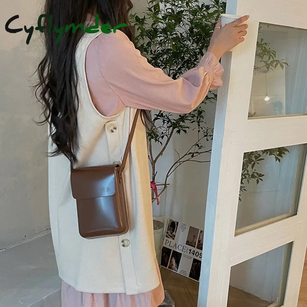 Cyflymder New Women Handbags Fashion Pu Leather Shoulder Bags Female Luxury Large Capacity