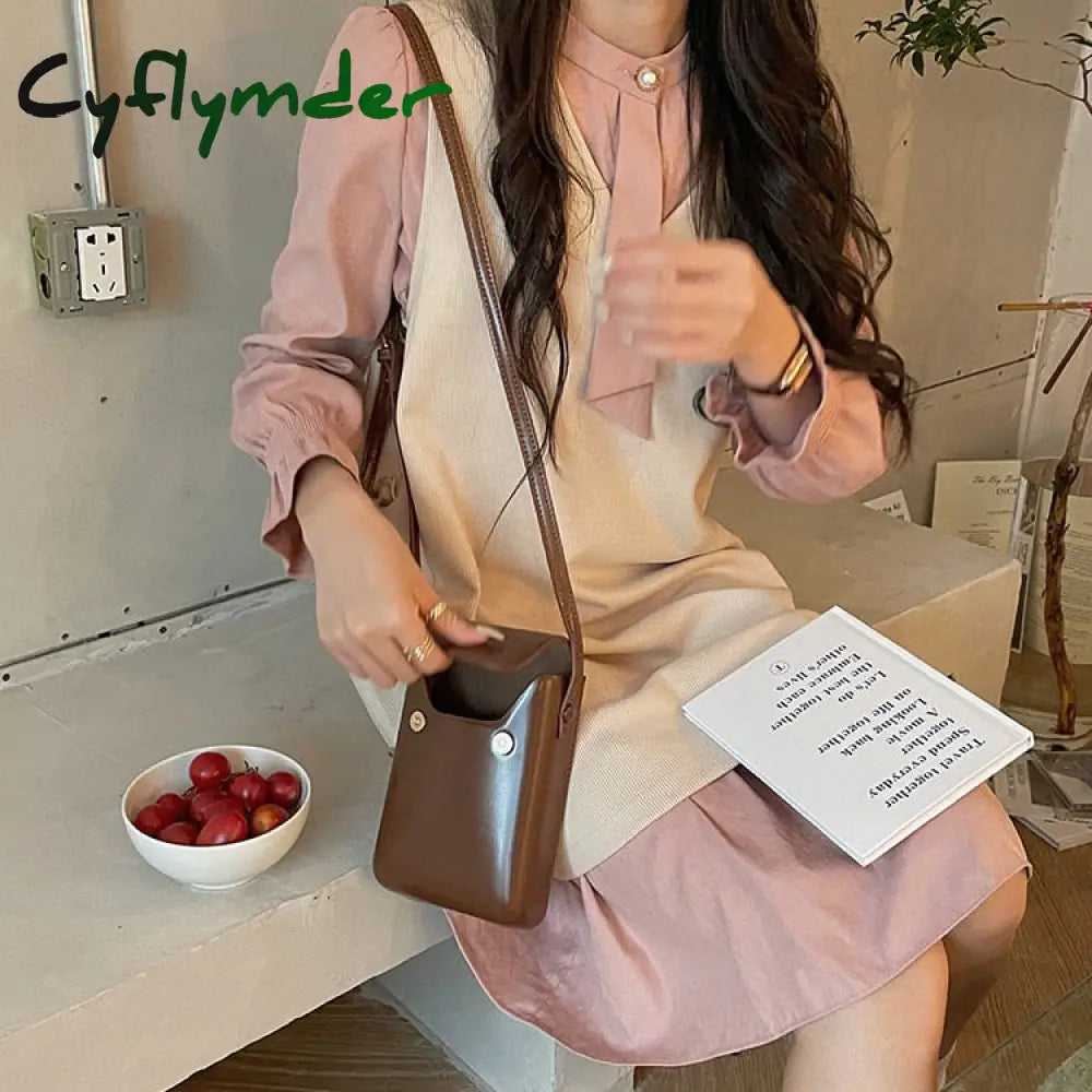 Cyflymder New Women Handbags Fashion Pu Leather Shoulder Bags Female Luxury Large Capacity