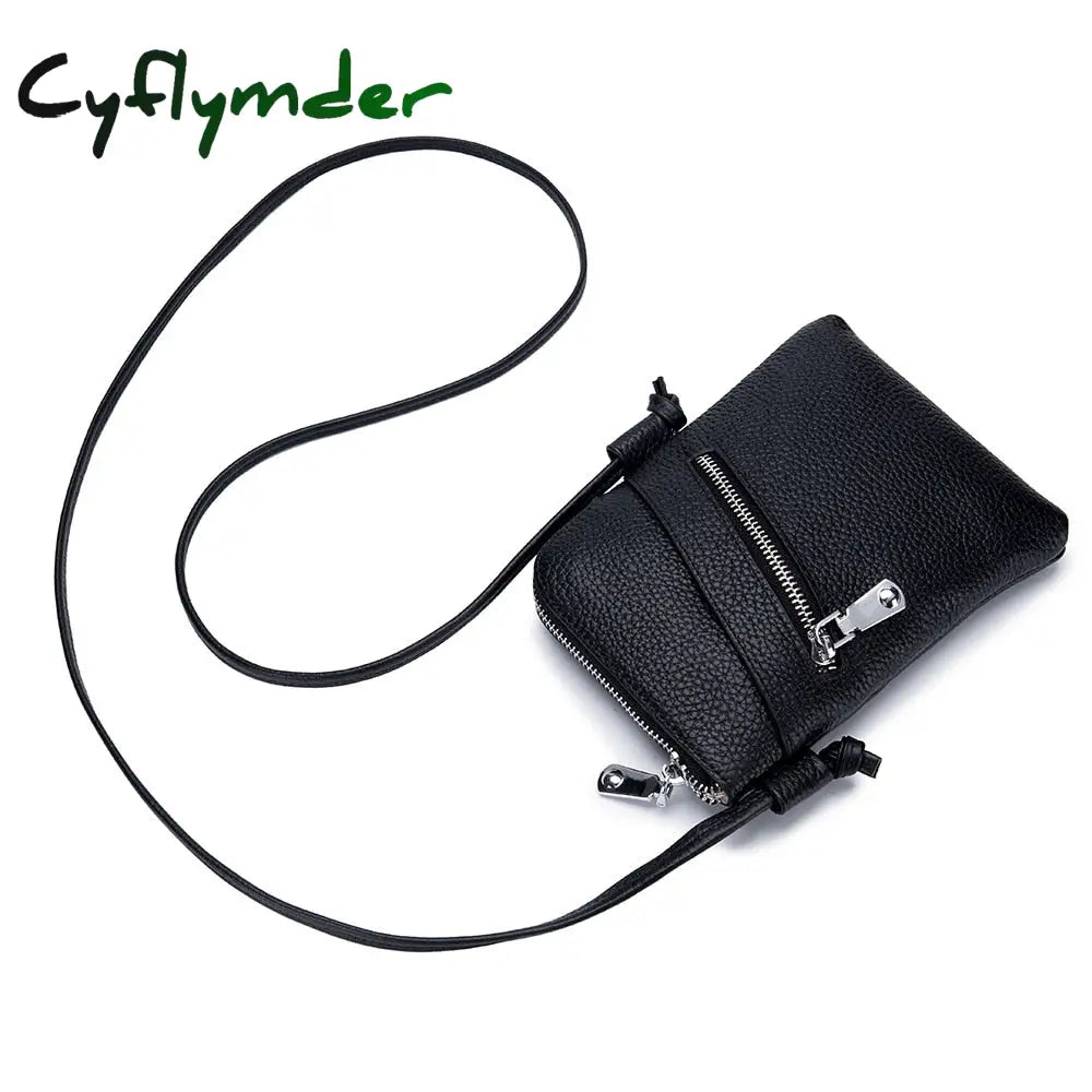 Cyflymder New Women Small Purses And Handbags Female Genuine Leather Crossbody Bags Large Capacity