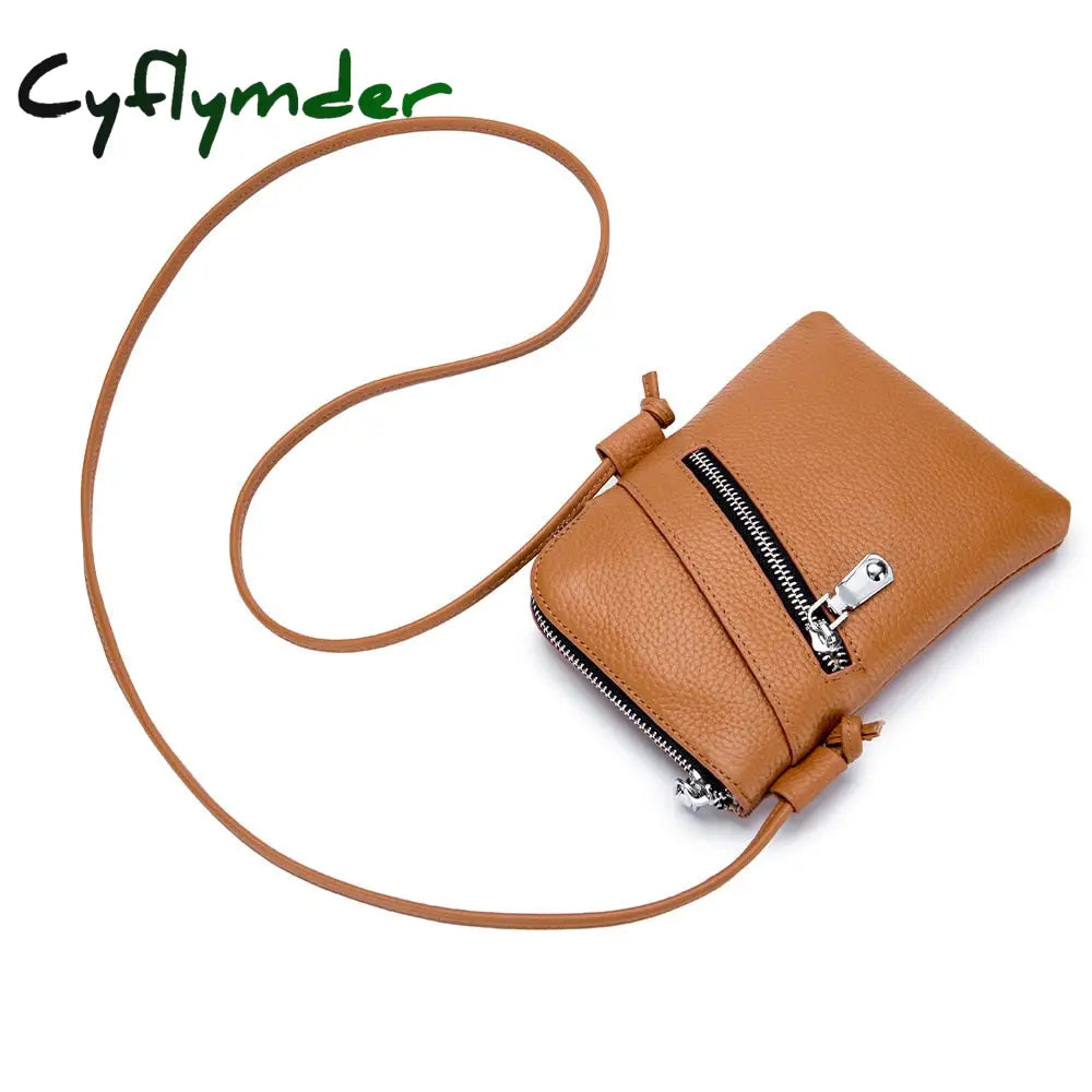 Cyflymder New Women Small Purses And Handbags Female Genuine Leather Crossbody Bags Large Capacity