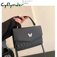 Cyflymder New Women’s Shoulder Bag Embossed Ribbed Pattern Reproduction Luxury Crossbody Fashion