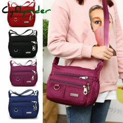 Cyflymder Newest Arrival 4 Colors Women Waterproof Oxford Messenger Cross Body Bag Shoulder Bags