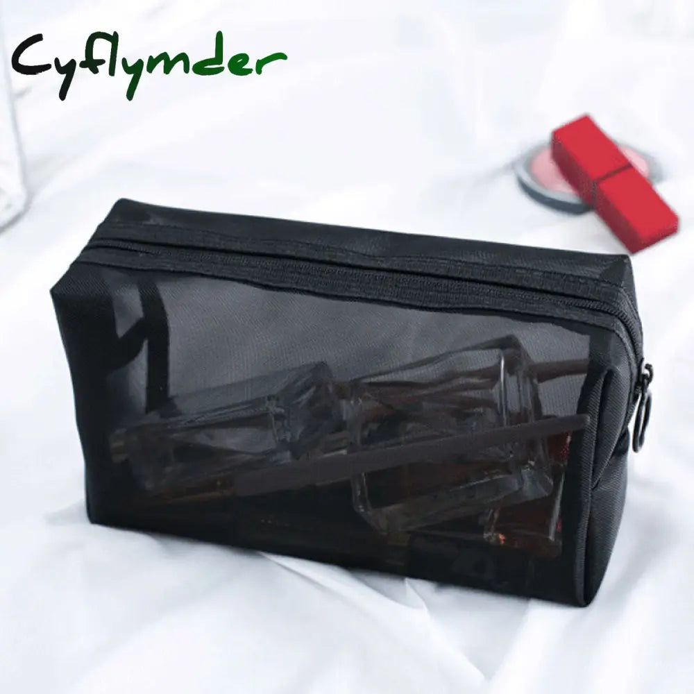 Cyflymder Newest Makeup Bag Cosmetic Toiletry Bathing Storage Large Capacity Wash Make Up Hanging