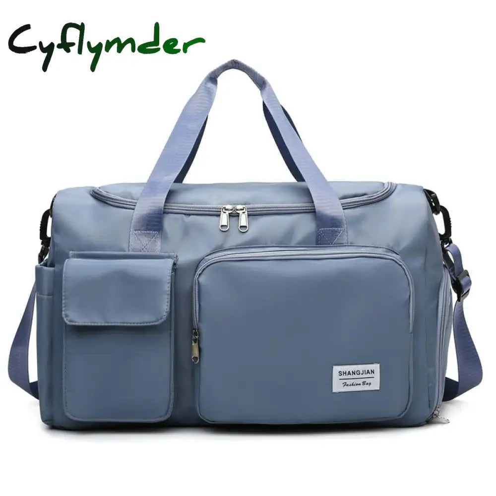 Cyflymder Nylon Capacity Handbag Teenage Girls Free Purse Shoulder Bags Waterproof Womentote Pure