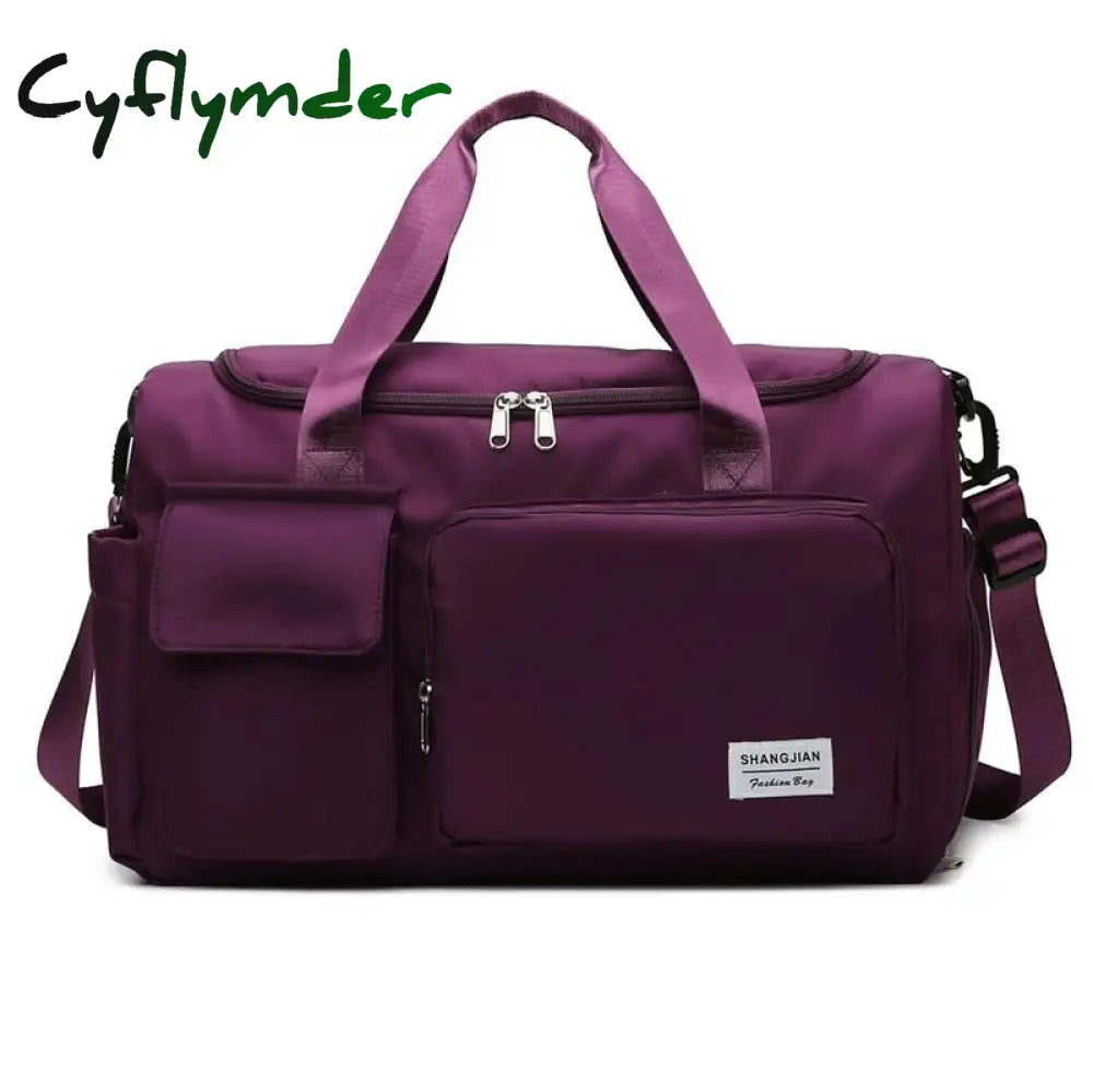 Cyflymder Nylon Capacity Handbag Teenage Girls Free Purse Shoulder Bags Waterproof Womentote Pure