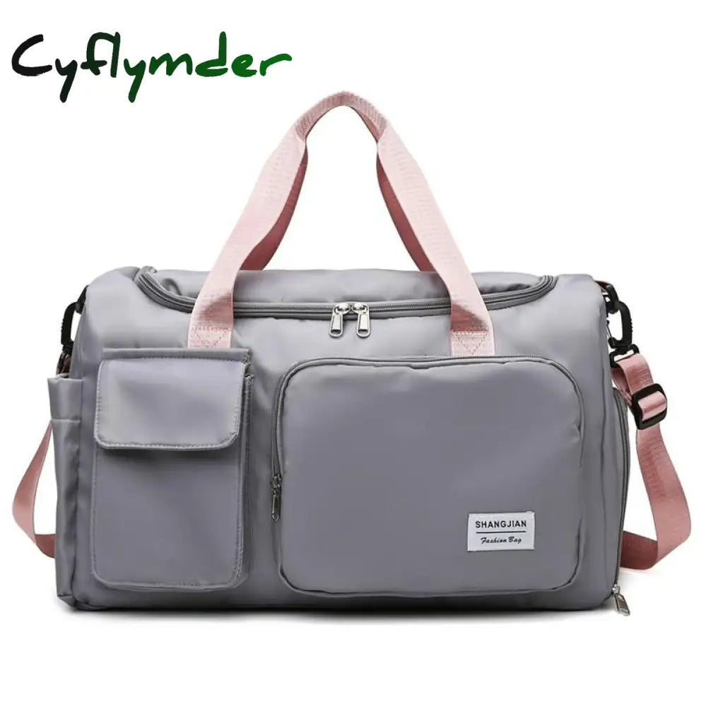 Cyflymder Nylon Capacity Handbag Teenage Girls Free Purse Shoulder Bags Waterproof Womentote Pure