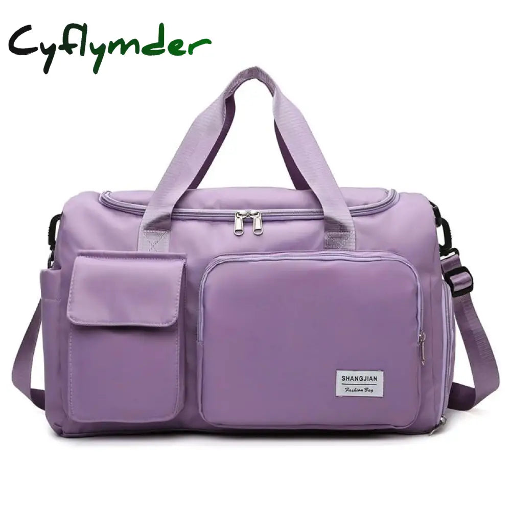 Cyflymder Nylon Capacity Handbag Teenage Girls Free Purse Shoulder Bags Waterproof Womentote Pure