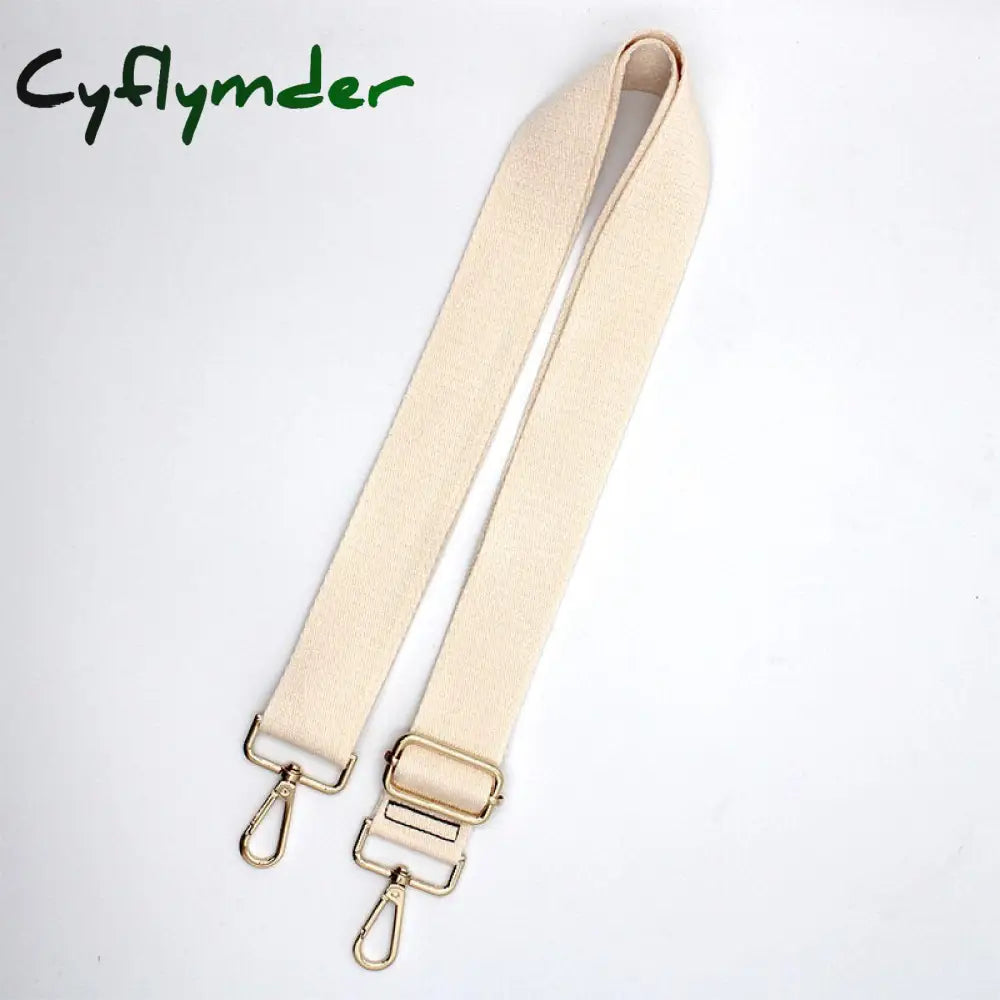 Cyflymder Nylon/Cotton Bag Strap Woman Colored Straps For Crossbody Messenger Shoulder Accessories