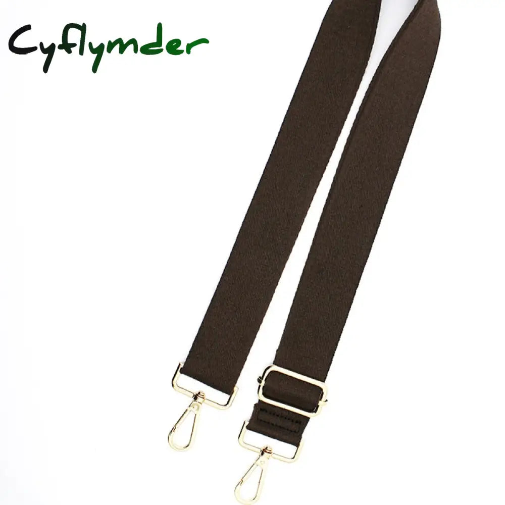 Cyflymder Nylon/Cotton Bag Strap Woman Colored Straps For Crossbody Messenger Shoulder Accessories