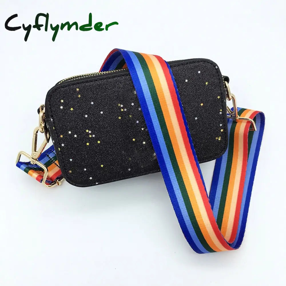 Cyflymder Nylon/Cotton Bag Strap Woman Colored Straps For Crossbody Messenger Shoulder Accessories