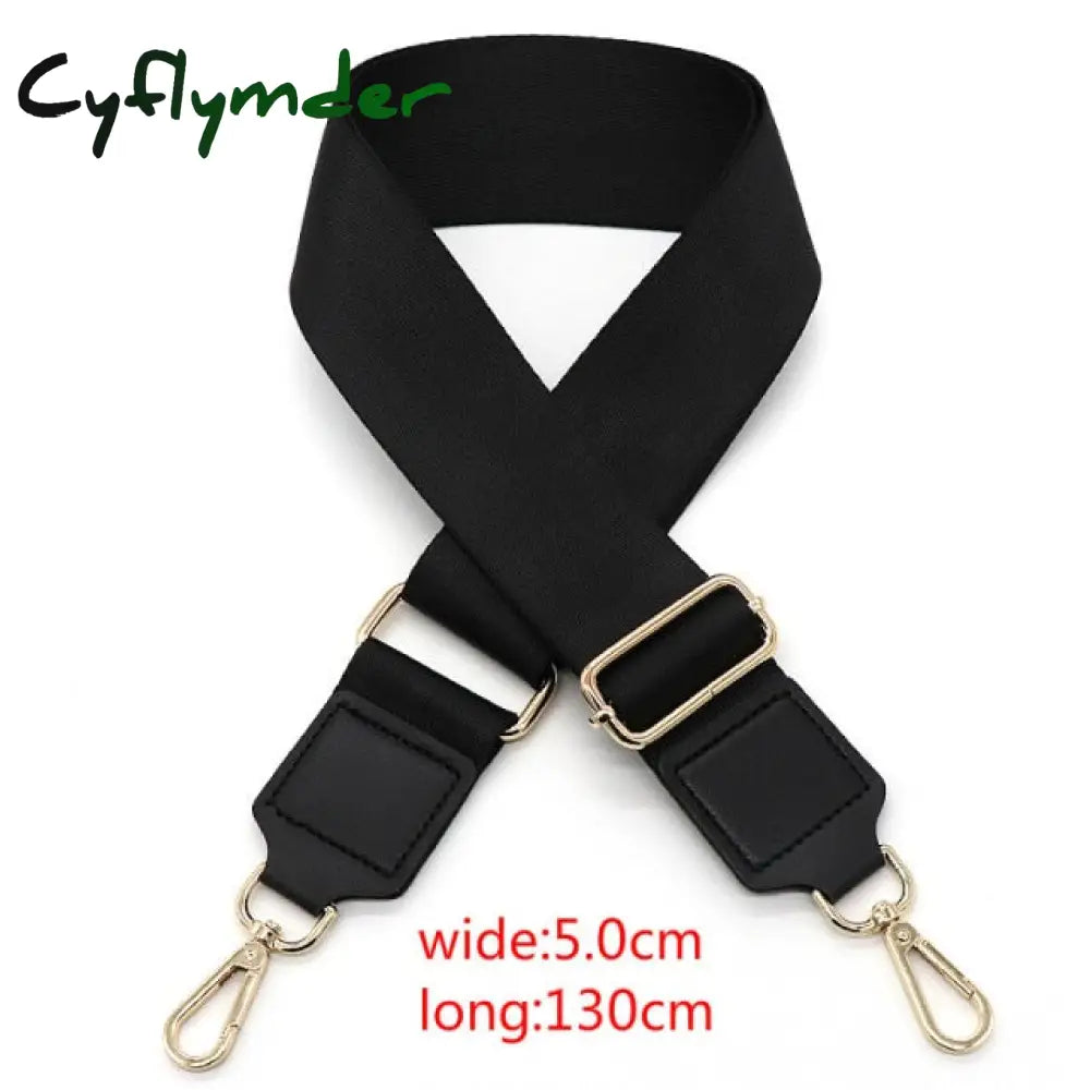 Cyflymder Nylon Womens Wide Handbag Belt Shoulder Bag Accessory Part Adjustable Strap Accessories