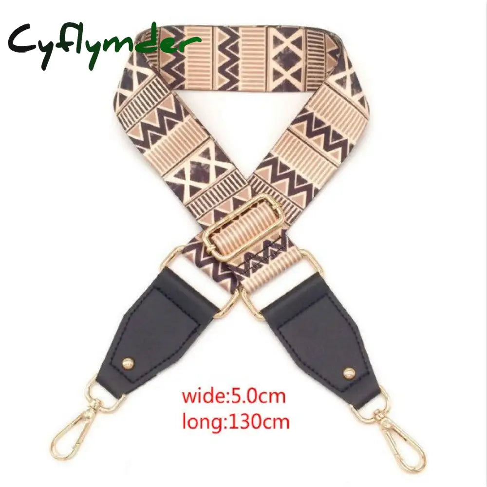 Cyflymder Nylon Womens Wide Handbag Belt Shoulder Bag Accessory Part Adjustable Strap Accessories