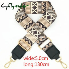 Cyflymder Nylon Womens Wide Handbag Belt Shoulder Bag Accessory Part Adjustable Strap Accessories