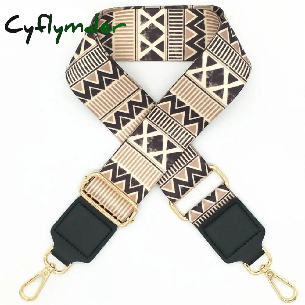 Cyflymder Nylon Womens Wide Handbag Belt Shoulder Bag Accessory Part Adjustable Strap Accessories