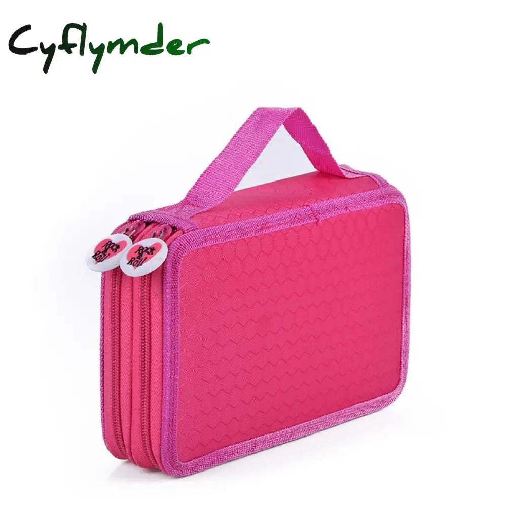 Cyflymder Office School Pencil Case Big 36/48/72 Slots Penal For Girls Boys Pen Box Large Storage