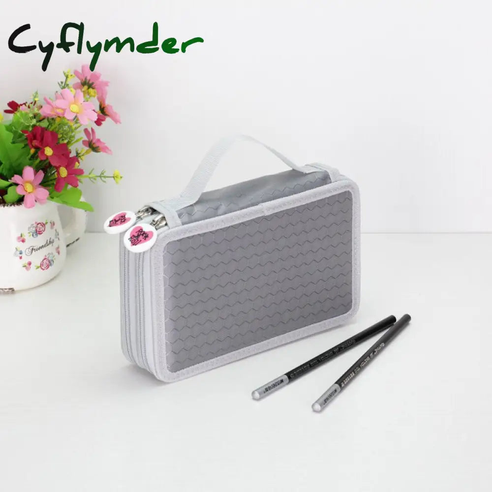 Cyflymder Office School Pencil Case Big 36/48/72 Slots Penal For Girls Boys Pen Box Large Storage