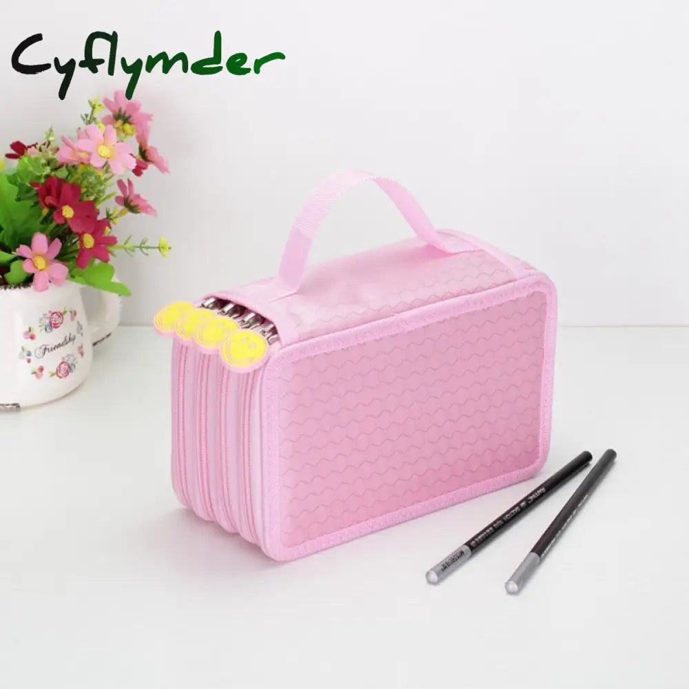 Cyflymder Office School Pencil Case Big 36/48/72 Slots Penal For Girls Boys Pen Box Large Storage