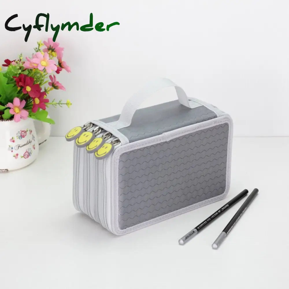 Cyflymder Office School Pencil Case Big 36/48/72 Slots Penal For Girls Boys Pen Box Large Storage