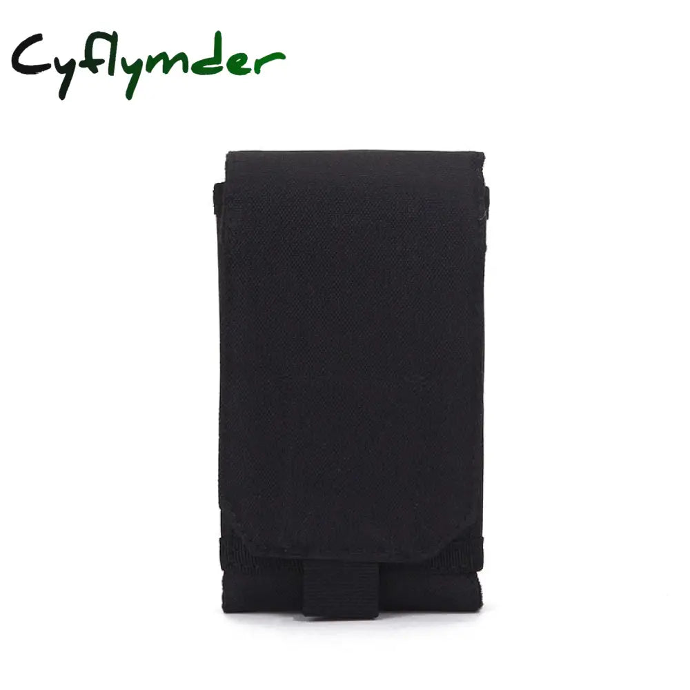 Cyflymder Outdoor Camouflage Bag Tactical Army Phone Holder Sport Waist Belt Case Waterproof Nylon