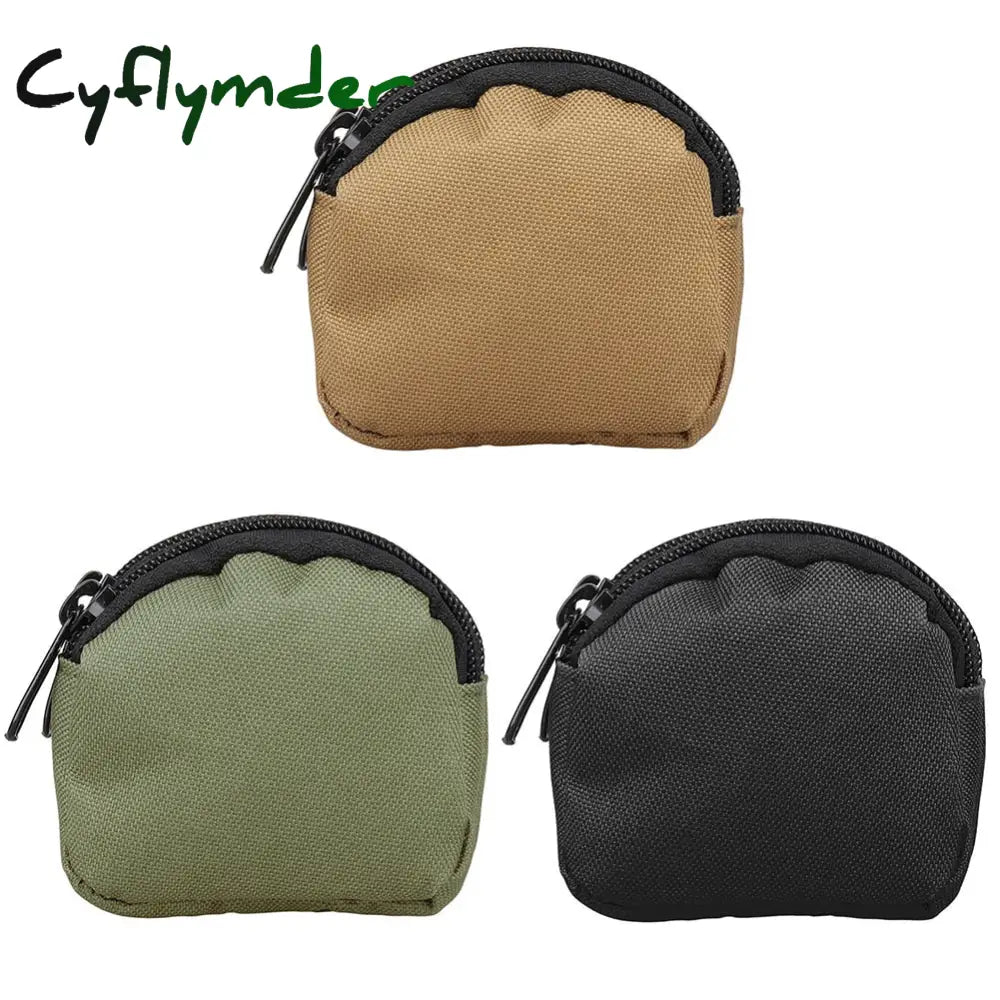 Cyflymder Outdoor Edc Molle Pouch Wallet Waterproof Portable Travel Zipper Waist Bag For Camping