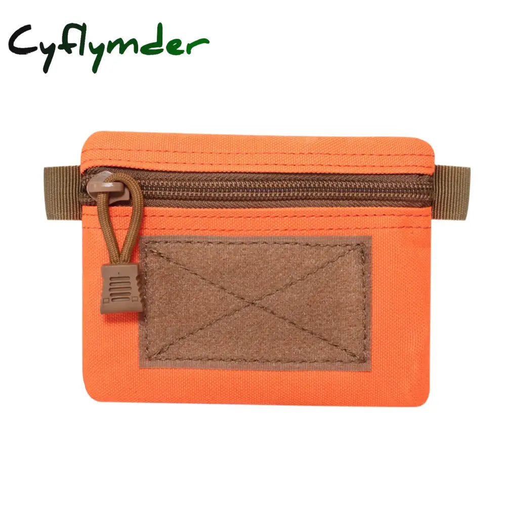 Cyflymder Outdoor Edc Molle Pouch Wallet Waterproof Portable Travel Zipper Waist Bag For Camping