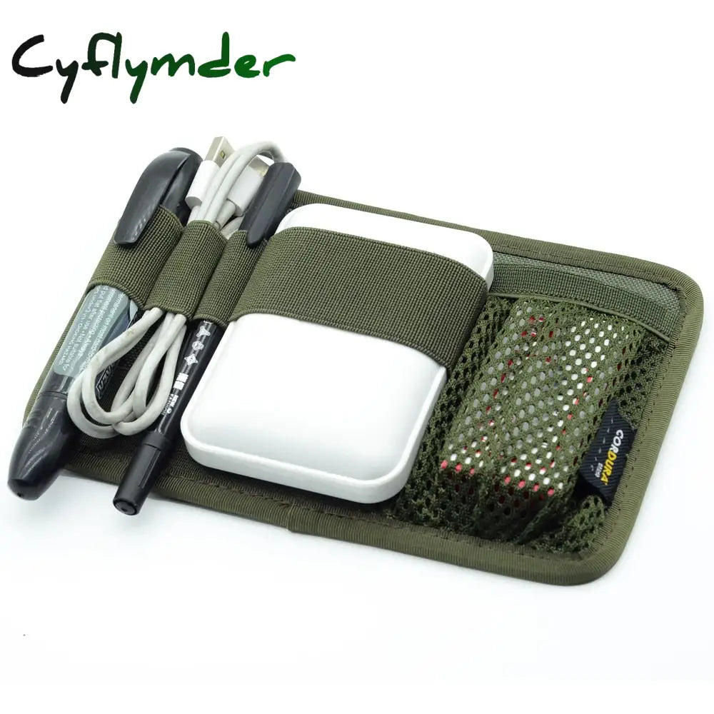 Cyflymder Outdoor Edc Tool Waist Pack Oxford Cloth Belt Pouch Medical Phone Key Holder Case Velcro