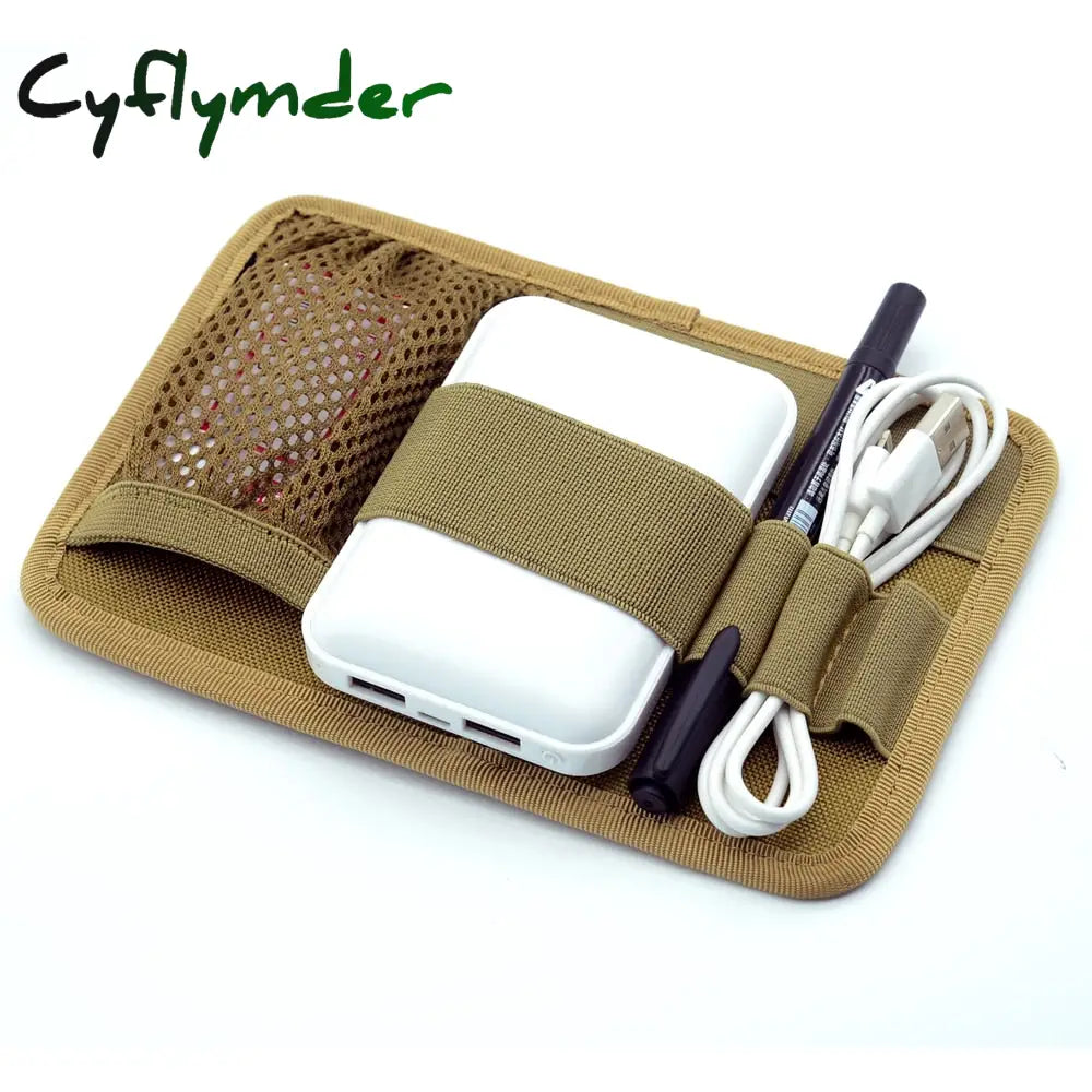 Cyflymder Outdoor Edc Tool Waist Pack Oxford Cloth Belt Pouch Medical Phone Key Holder Case Velcro