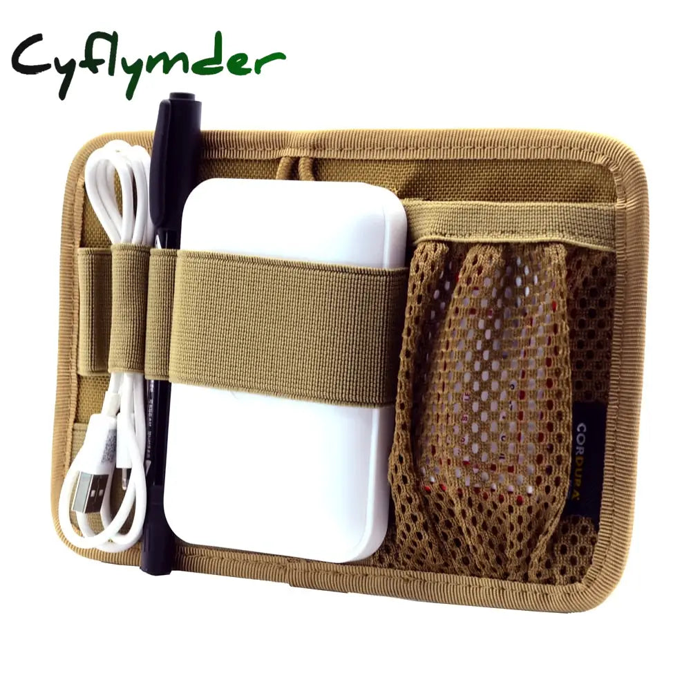 Cyflymder Outdoor Edc Tool Waist Pack Oxford Cloth Belt Pouch Medical Phone Key Holder Case Velcro