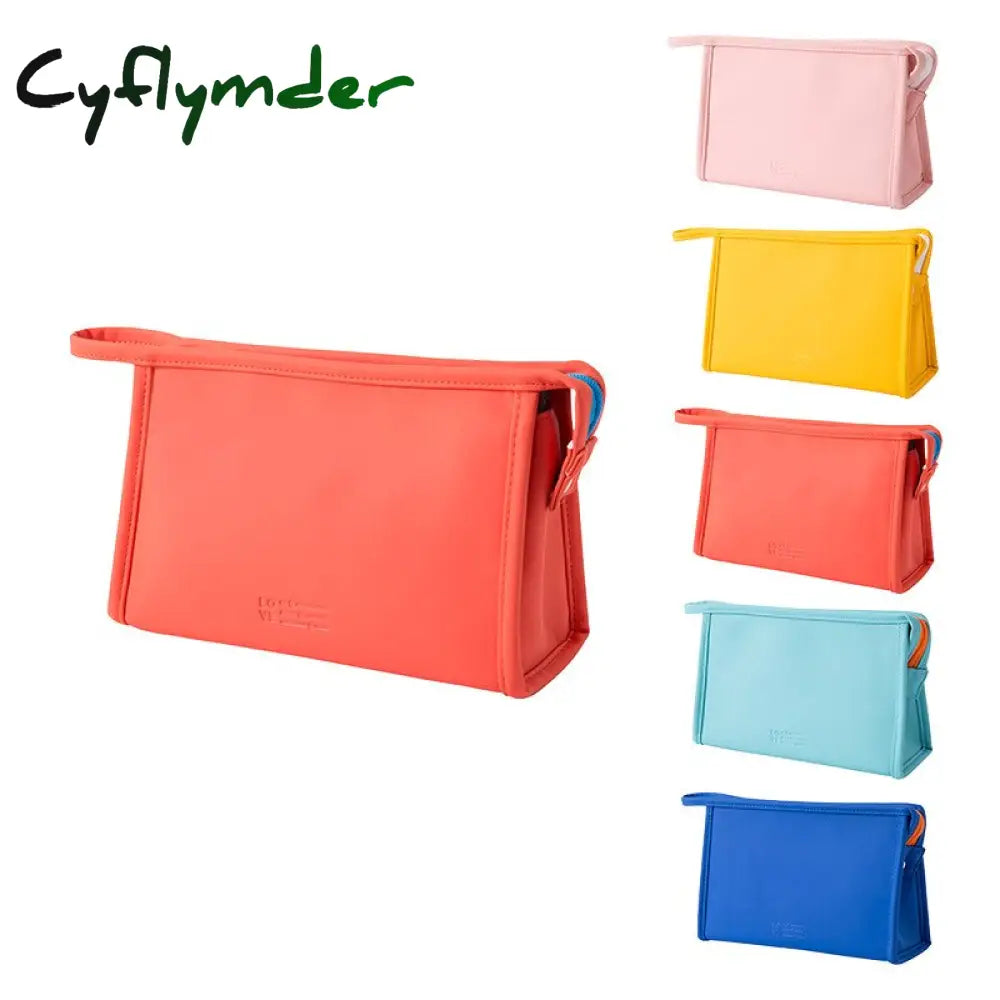 Cyflymder Outdoor Girl Makeup Bag Women Cosmetic Toiletries Organizer Waterproof Female Storage