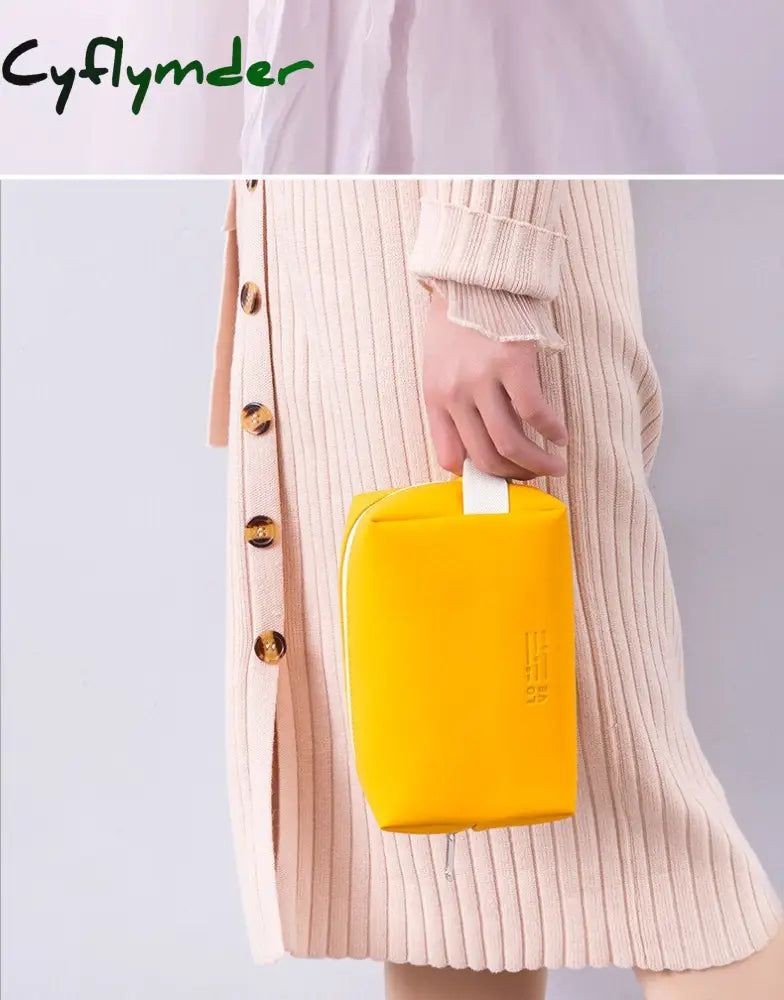 Cyflymder Outdoor Girl Makeup Bag Women Cosmetic Toiletries Organizer Waterproof Female Storage
