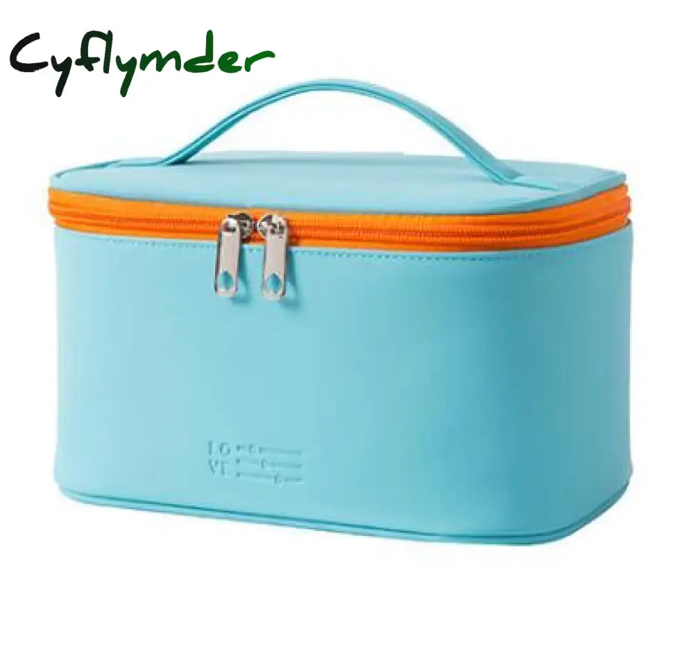 Cyflymder Outdoor Girl Makeup Bag Women Cosmetic Toiletries Organizer Waterproof Female Storage