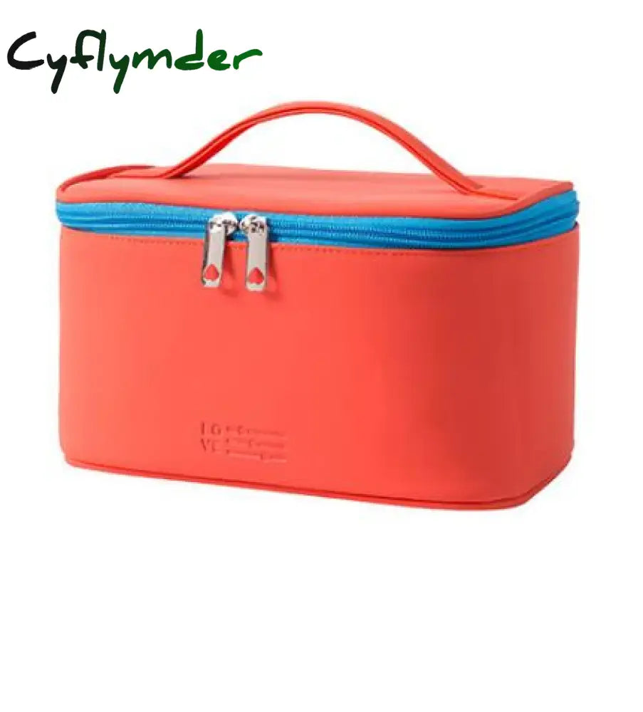 Cyflymder Outdoor Girl Makeup Bag Women Cosmetic Toiletries Organizer Waterproof Female Storage