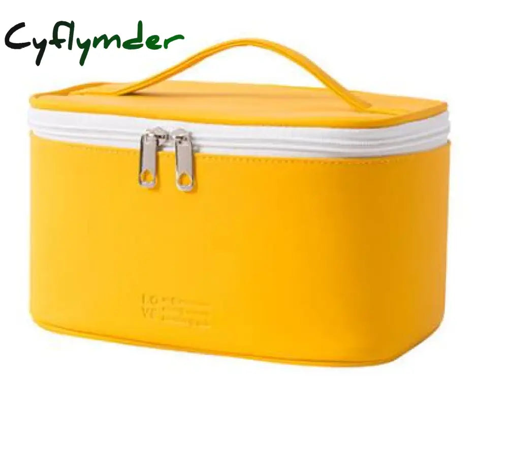 Cyflymder Outdoor Girl Makeup Bag Women Cosmetic Toiletries Organizer Waterproof Female Storage