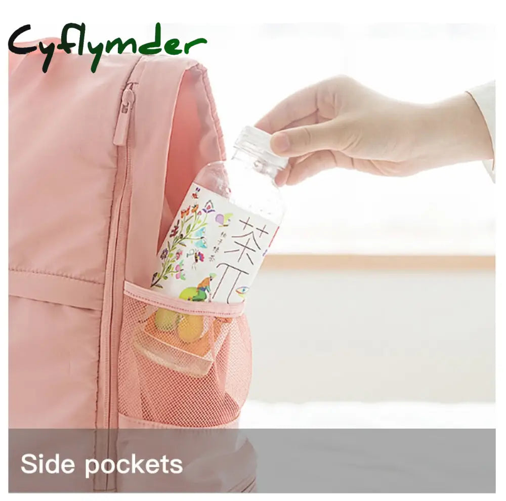 Cyflymder Outdoor Gym Backpack Dry Wet Seperation Bag Swimming Fitness Bags For Women With Shoes