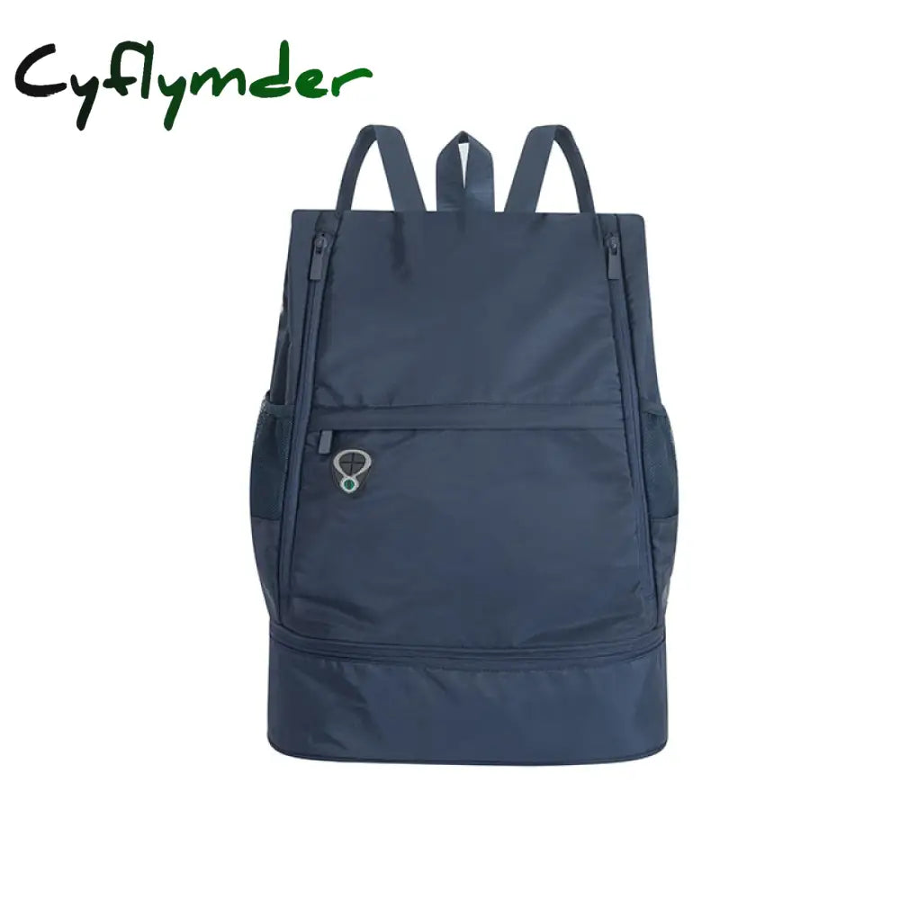 Cyflymder Outdoor Gym Backpack Dry Wet Seperation Bag Swimming Fitness Bags For Women With Shoes