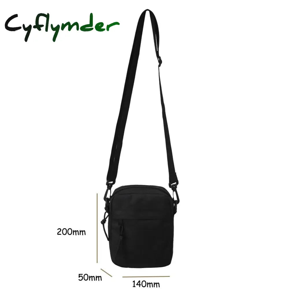 Cyflymder Oxford Women’s Crossbody Bags Small Shoulder Handbags For Men Korean Solid Color