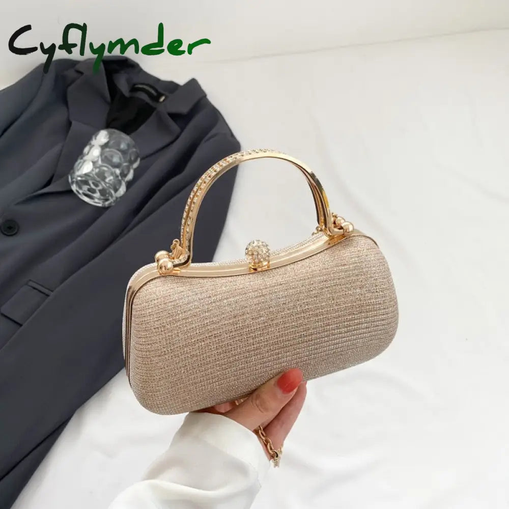 Cyflymder Party Diamond Clutch Purse Luxury For Women Wedding Women’s Purses Lady’s Bag Chain