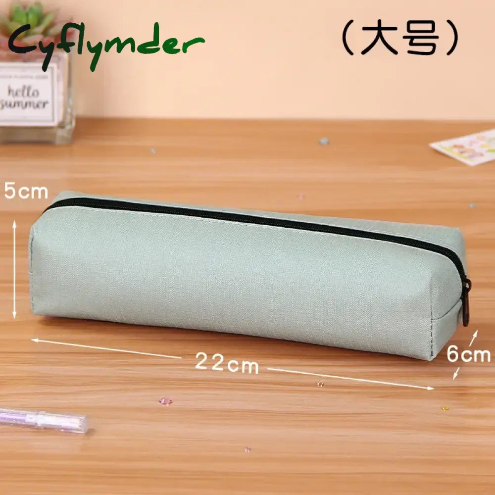 Cyflymder Pencil Case Durable Pen Case Kawaii Stationery Large Capacity Pencilcase Trousse School Supplies Pencil Pouch