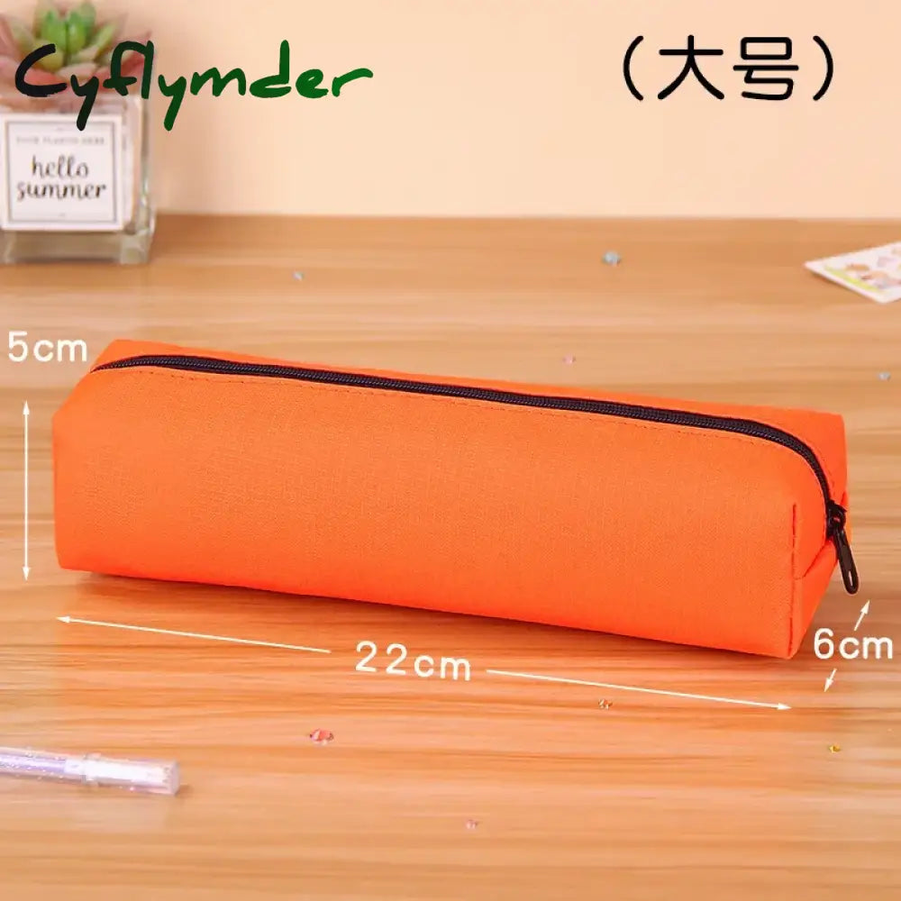 Cyflymder Pencil Case Durable Pen Case Kawaii Stationery Large Capacity Pencilcase Trousse School Supplies Pencil Pouch
