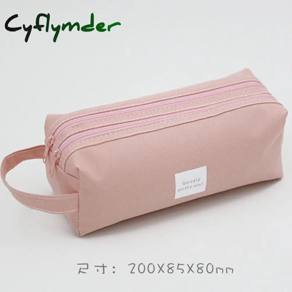 Cyflymder Pencil Case Kawaii Korean Stationery Pouch Large Capacity Bag Astuccio Estojo Escolar