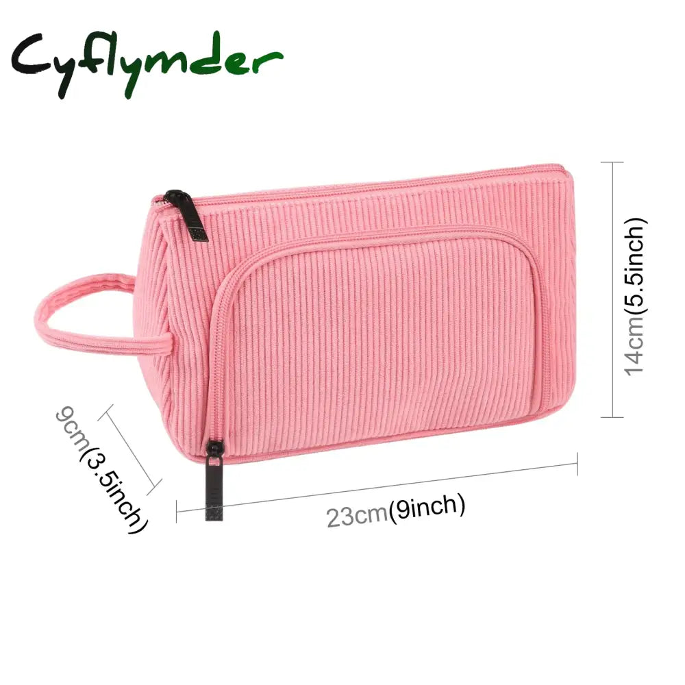 Cyflymder Pencil Cases Large Capacity Bag Pouch Holder Box For Girls Office Student Stationery