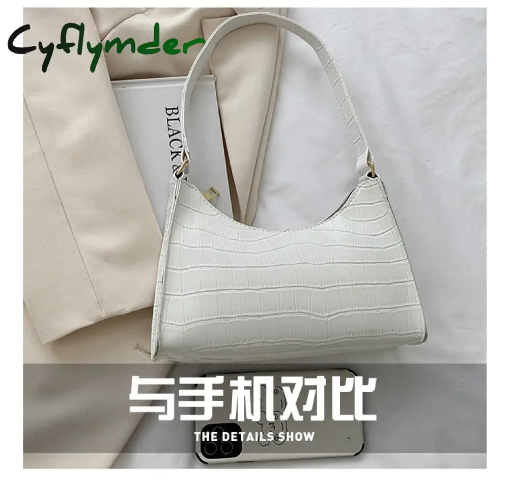 Cyflymder Pleated Cloud Handlebags For Women Shoulder Bags Leisure Armpit Bag Shopping New Trend