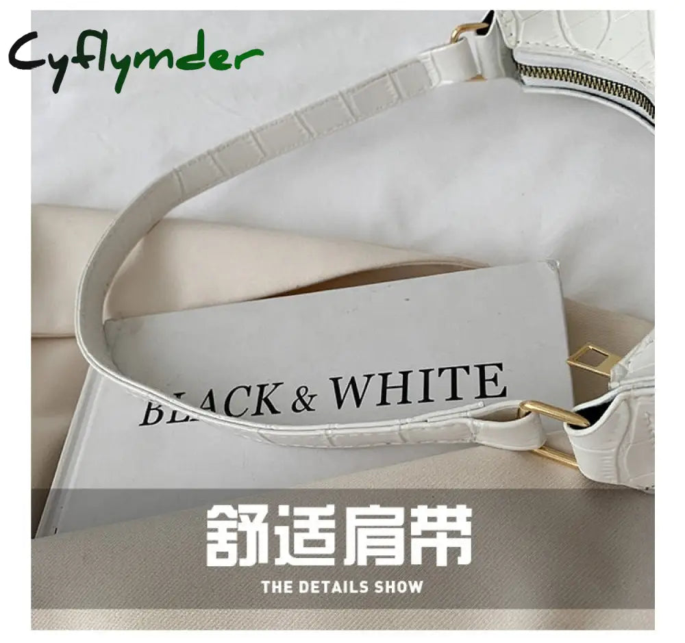 Cyflymder Pleated Cloud Handlebags For Women Shoulder Bags Leisure Armpit Bag Shopping New Trend