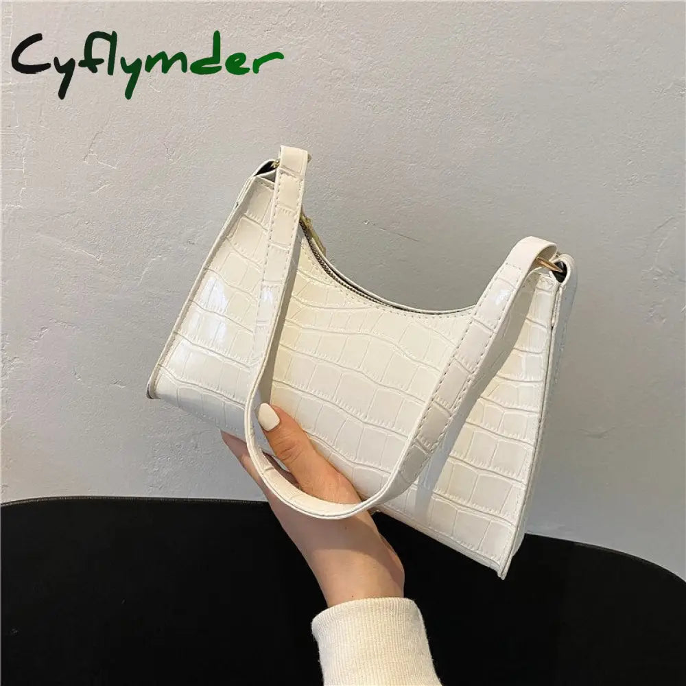 Cyflymder Pleated Cloud Handlebags For Women Shoulder Bags Leisure Armpit Bag Shopping New Trend